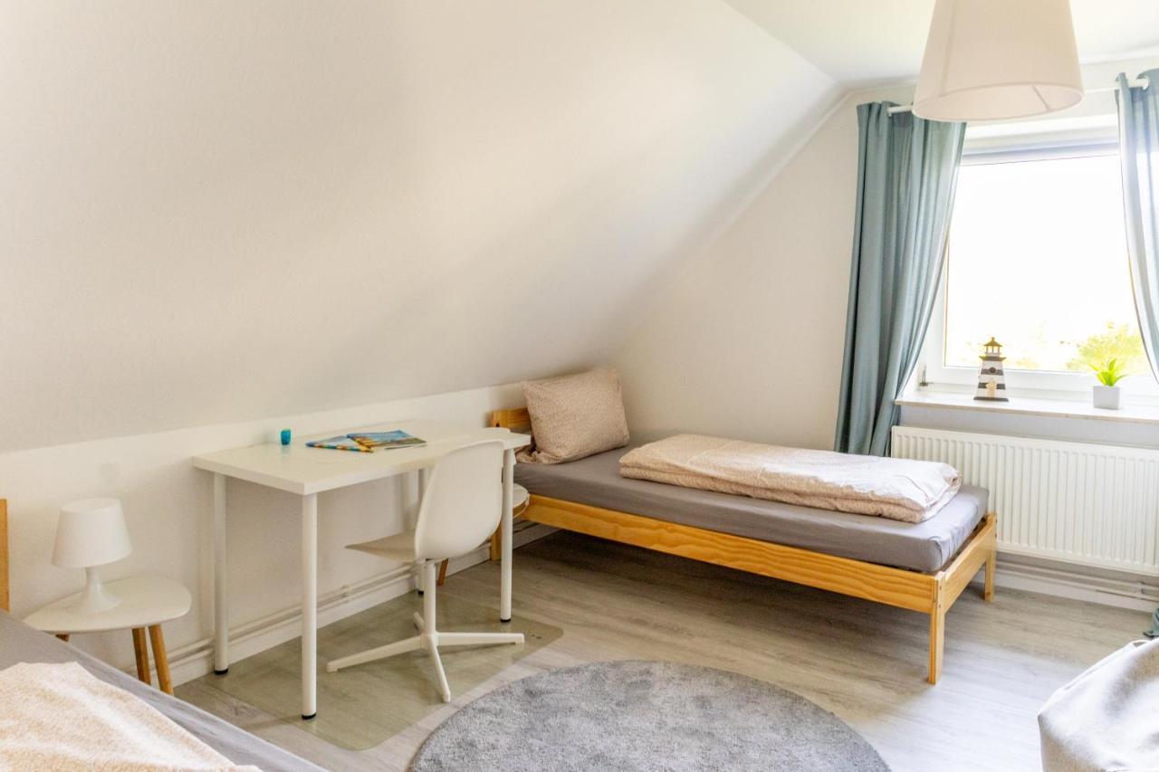 Ferienhaus Tidenkieker Nordstrand Dış mekan fotoğraf